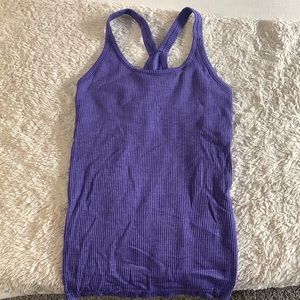 Cute, purple, athletic Lululemon shirt, size small never worn